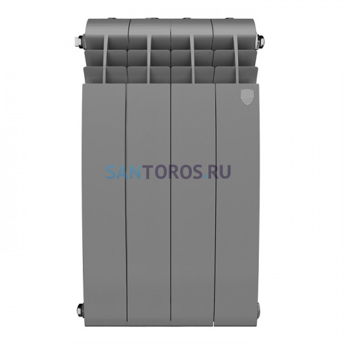 Радиатор Royal Thermo 500 х 4 секции BiLiner Silver Satin биметаллический секционный НС-1176317